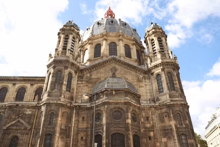Eglise Saint-Augustin dome and towers, key Second Empire landmark on Napoleon III Paris city tour
