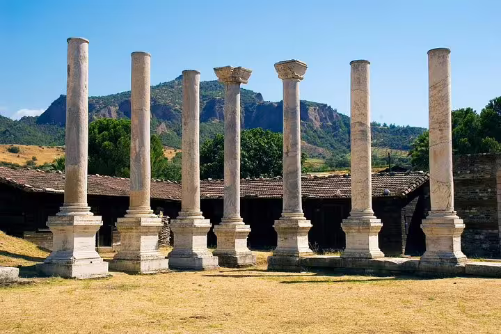 Ruins of the city of Sardes