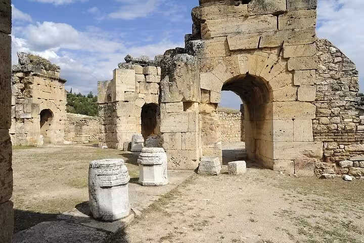 7 Churches of Revelation map with Ephesus, Smyrna, Pergamon and Laodicea, for 4-day private Bible tour