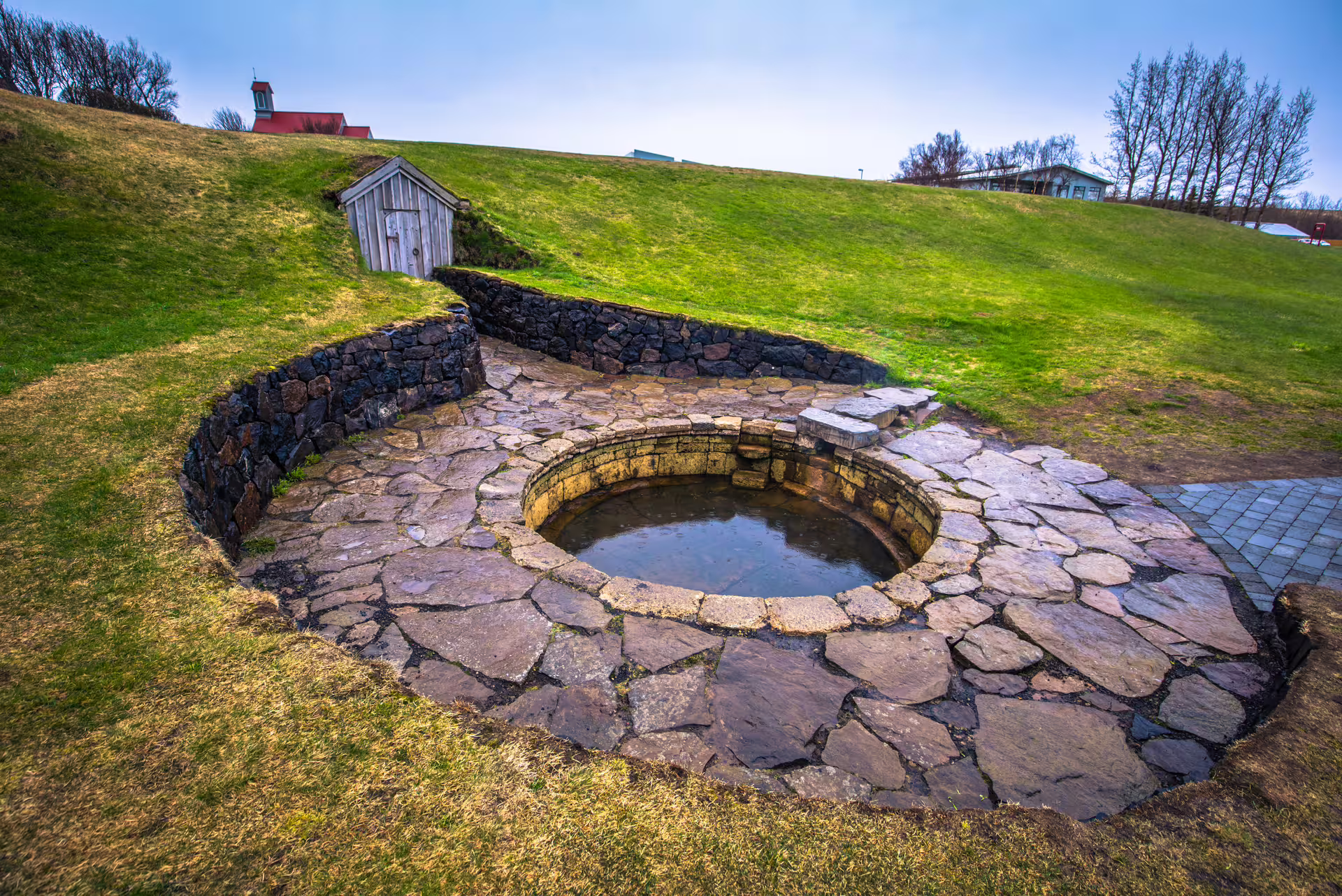 Snorralaug pool in Reykholt