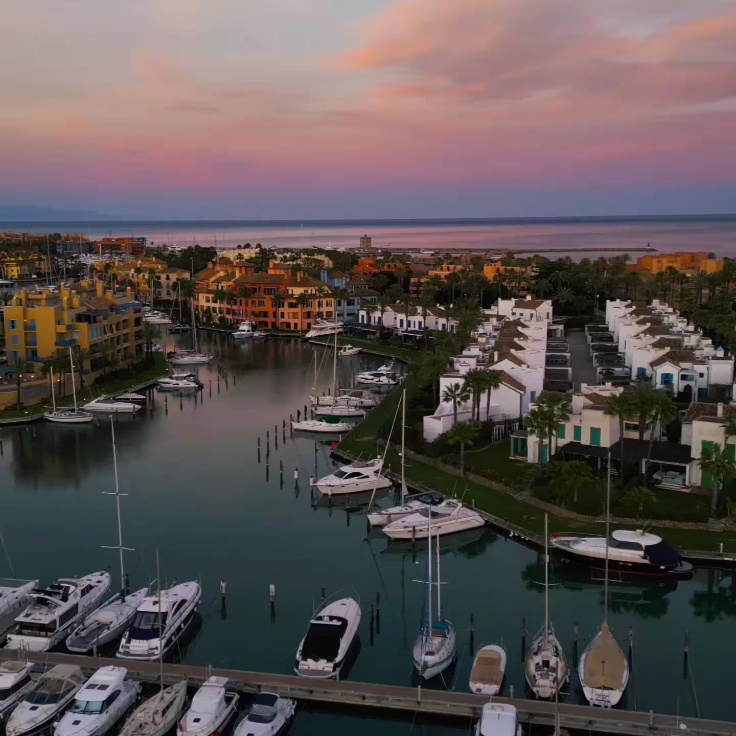 Discover Sotogrande Marina's picturesque views with our private boat charter, perfect for an unforgettable group sea experience.