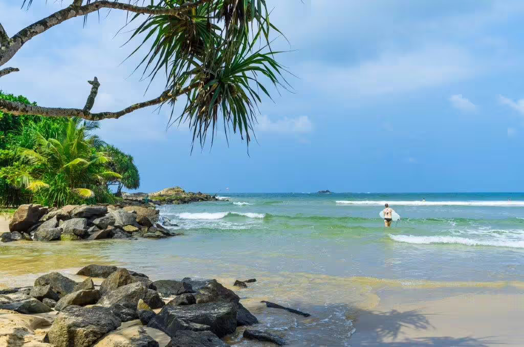 Discover serene beaches with crystal clear waters on the Southern Coast Beach Tour, perfect for relaxation and surfing.