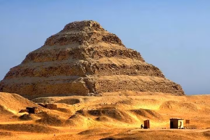 Step Pyramid of Djoser at Saqqara, Cairo day trip from Hurghada with domestic flight included