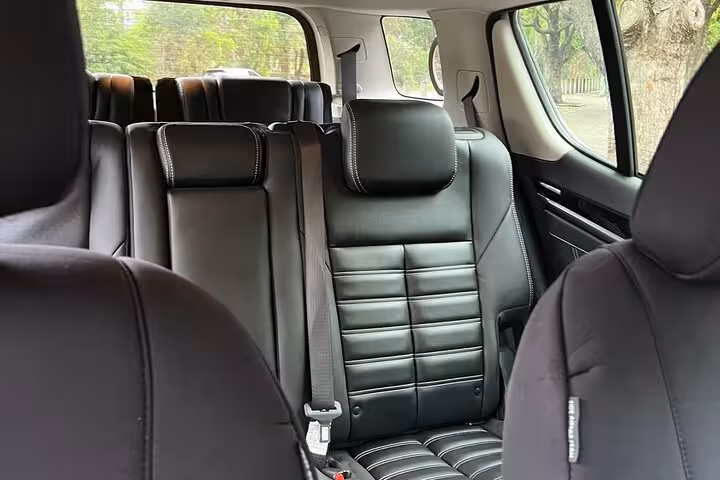 Interior of a comfortable vehicle used for Sydney wine tasting tour, ensuring a relaxing pick-up and drop-off service.