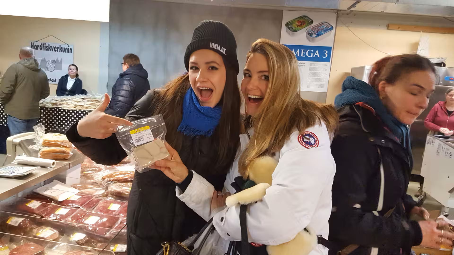 Travelers visiting the Reykjavik Flea Market