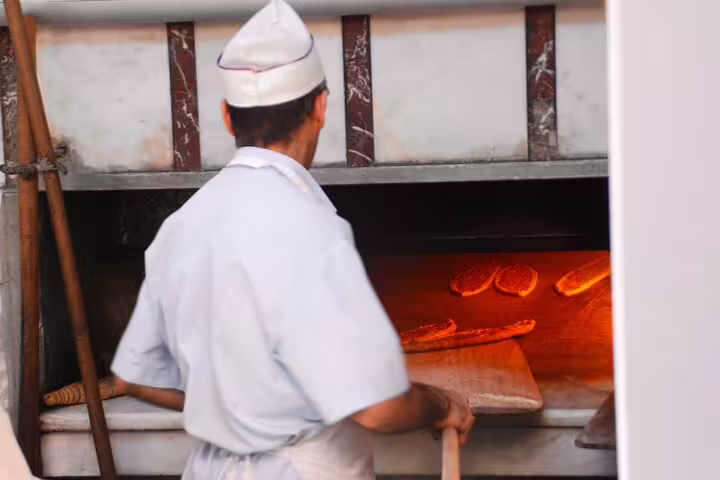 Street food place