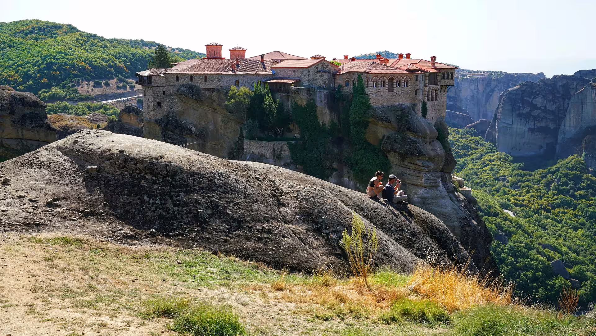 Varlaam Monastery perched on Meteora cliffs, highlight of 2-day private tour from Athens with overnight in Kalambaka