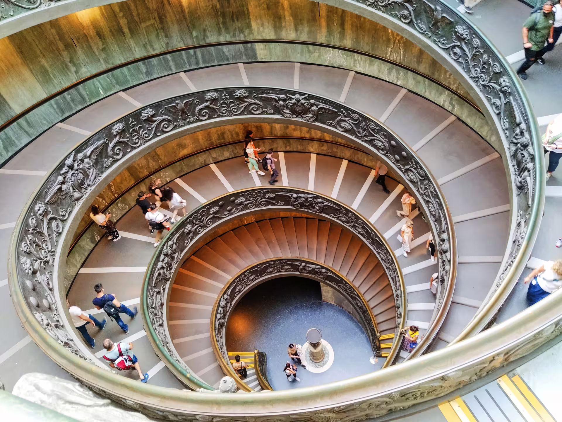 Escalera de caracol de los Museos Vaticanos, visita guiada con acceso rápido a la Capilla Sixtina