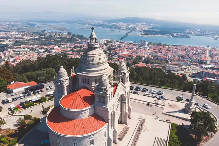 Discover Viana do Castelo's stunning basilica with panoramic city views on the Valença, Ponte de Lima & Viana do Castelo tour.
